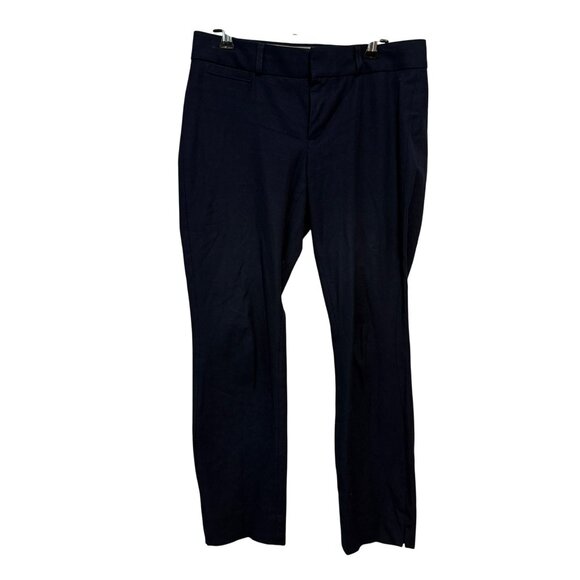 Banana Republic Sloan Womens Navy Trousers Size 2P - Picture 1 of 6